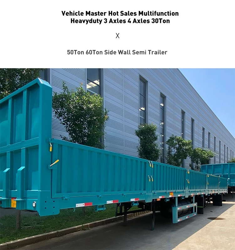 3 Axles Side Wall Semi Trailer 3 Axles Side Wall Semi Trailer