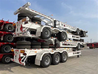 3 Dingilli İskelet Yarı Römork