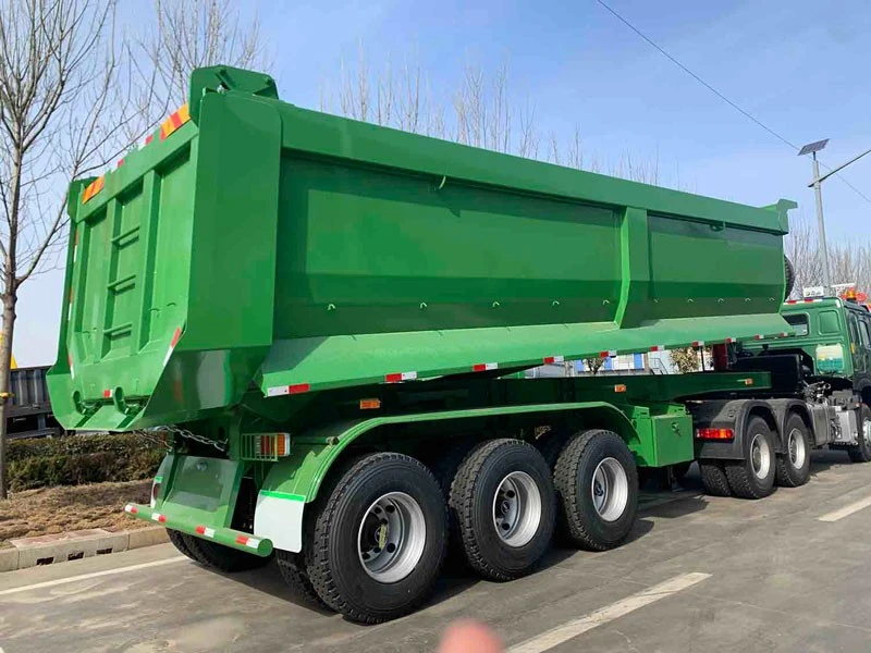 50 Ton Tipper Semi Trailer factory